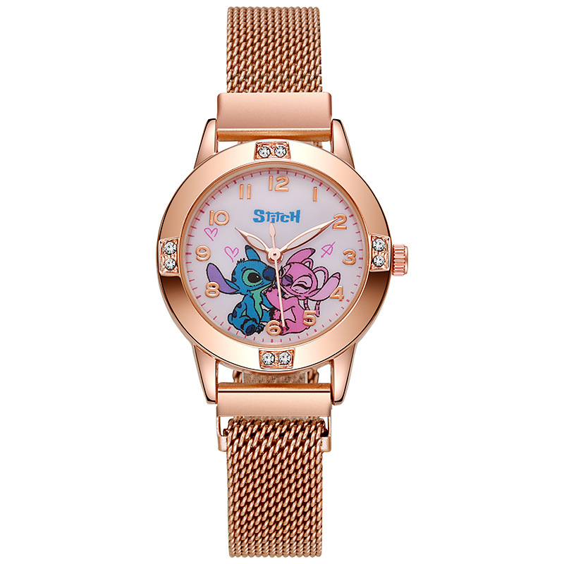Jewelry Watches For Kids - الكرتون الماس غرزة الساعات الفتيات النساء