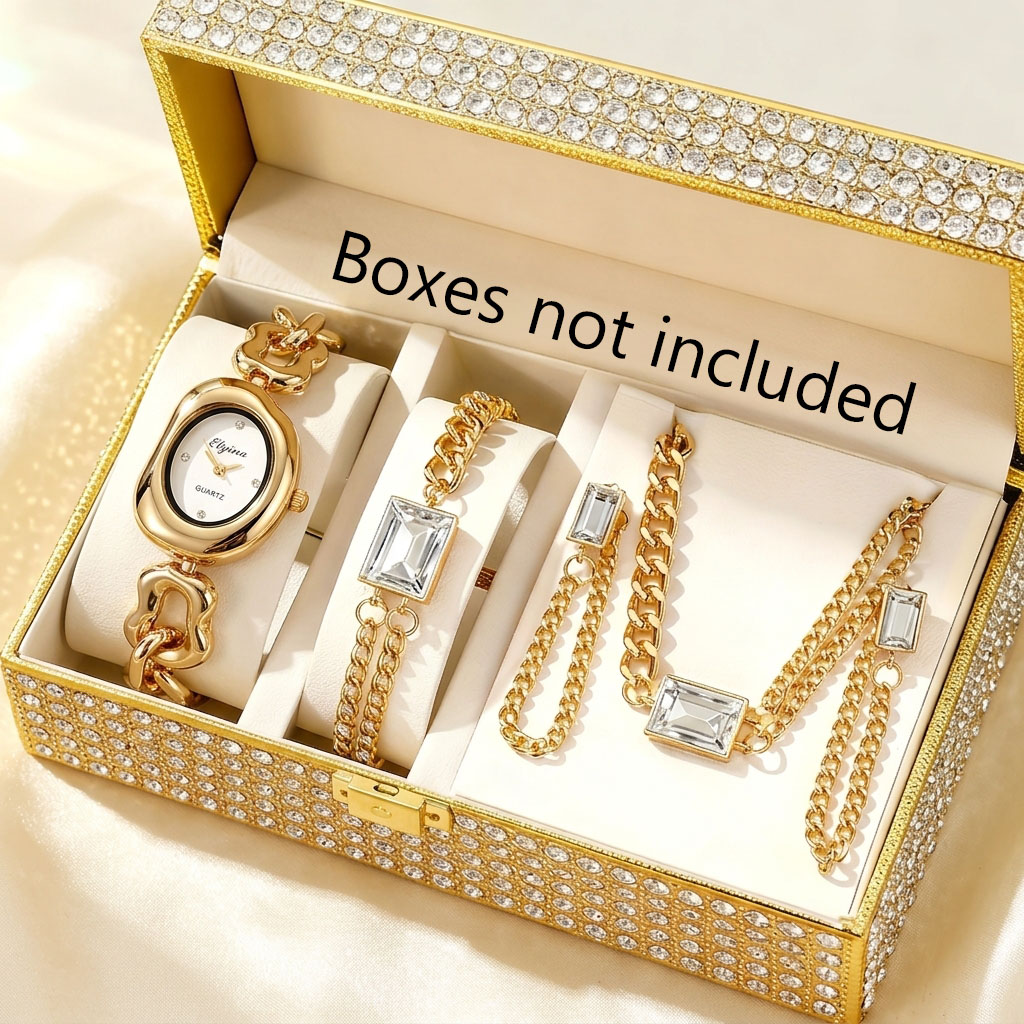 Mystery Jewelry Jar Watches - 5 قطع من ساعات الكوارتز النسائية