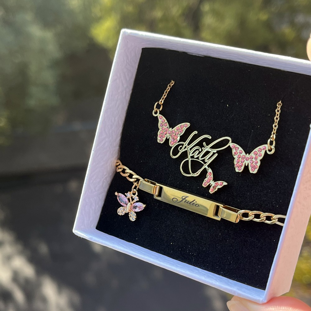دوينج-اسم مخصص قلادة لوحة الاس - مراجعة Engraved Name Necklace وسعره