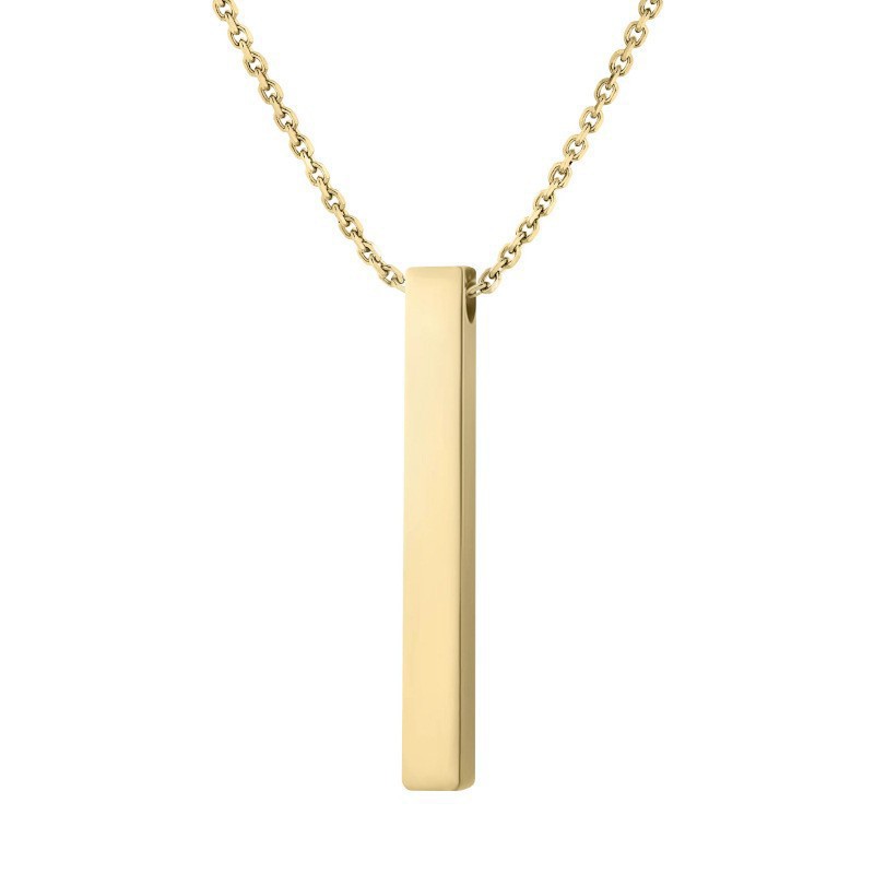 نقش الاسم والتاريخ سوار طقم قل - مراجعة Engraved Name Necklace وسعره