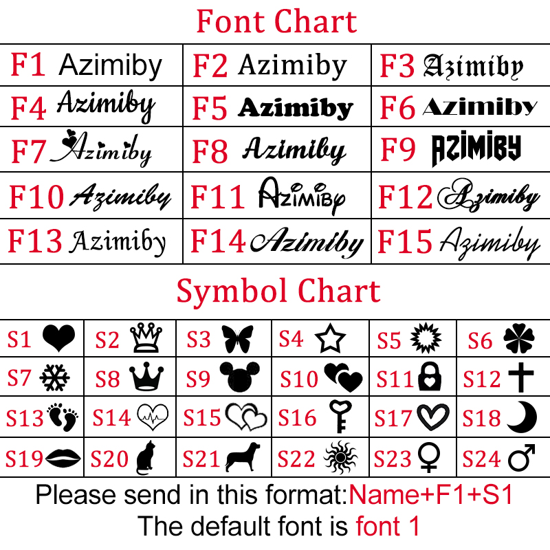 Azimiby اسم قابل للتخصيص كلاسي - مراجعة Engraved Name Necklace وسعره
