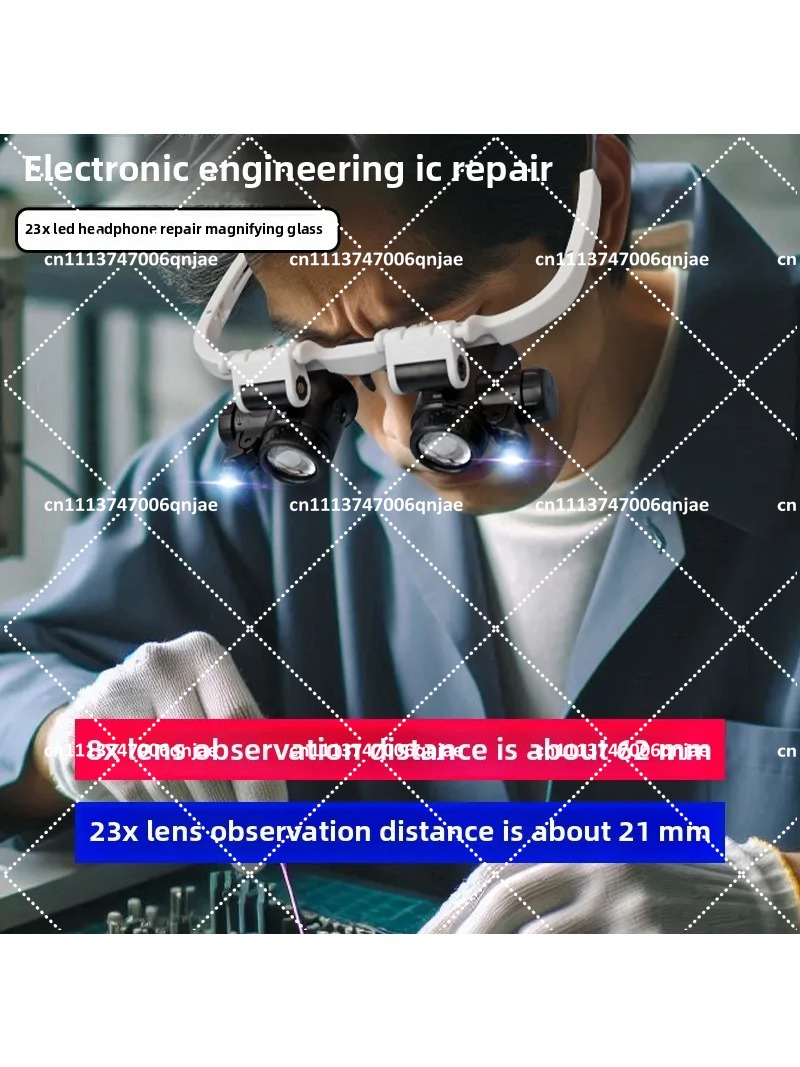 نظارات تكبير مثبتة على الرأس ب - مراجعة Jewelry Repair & Watches Photos وسعره