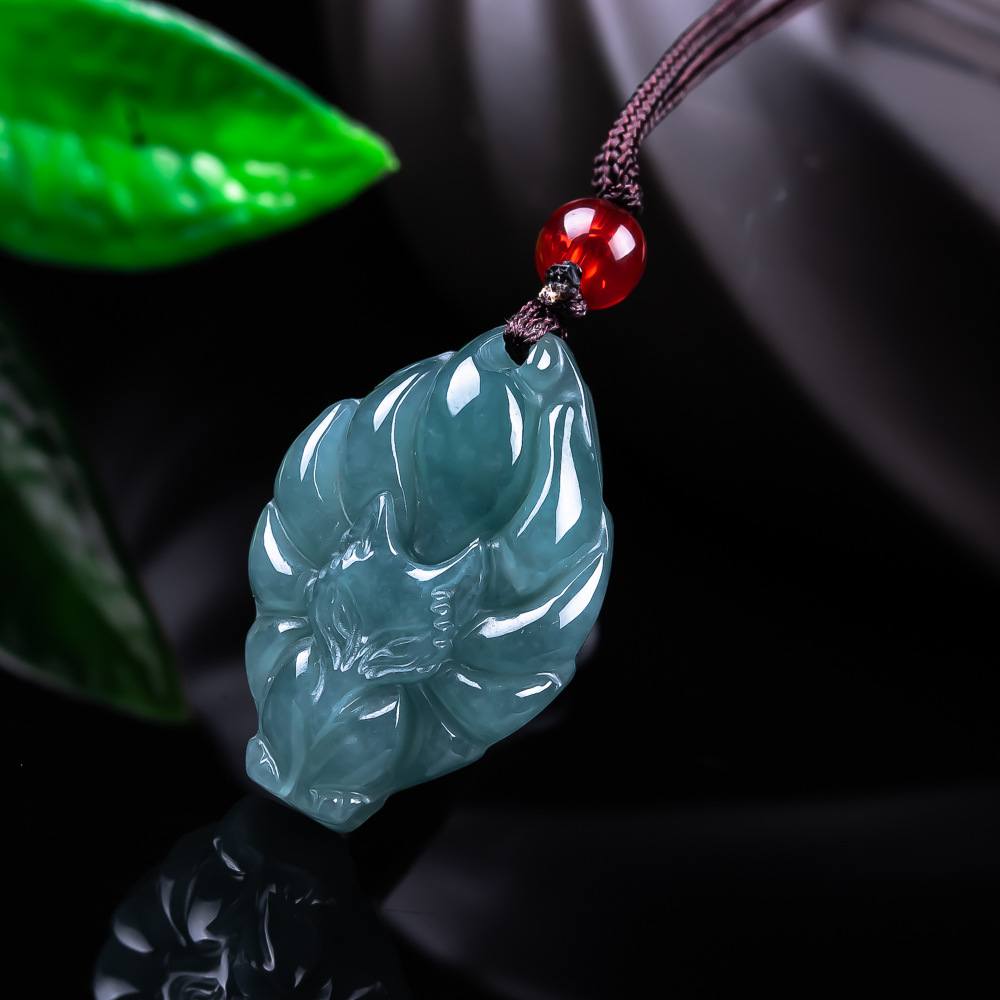 قلادة ثعلب من اليشم البورمي ال - مراجعة Jewelry & Watches Sp Zo O وسعره