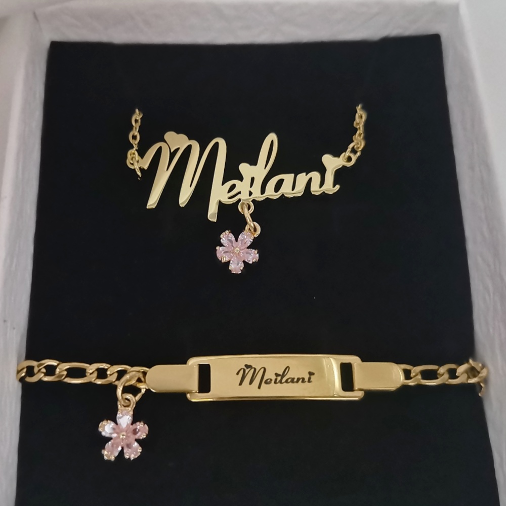 LeeChee-Zircon قلادة صغيرة للأ - مراجعة Engraved Name Necklace وسعره