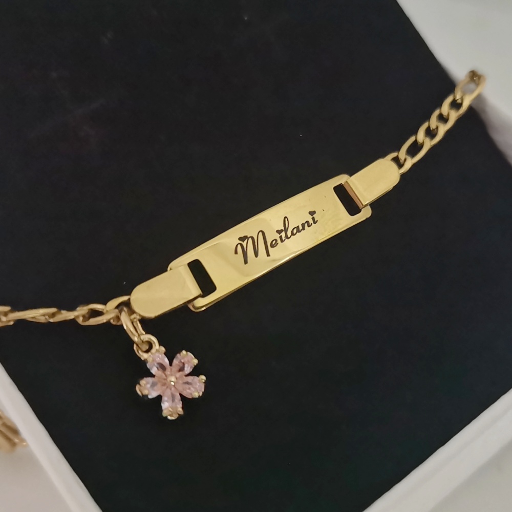 LeeChee-Zircon قلادة صغيرة للأ - مراجعة Engraved Name Necklace وسعره