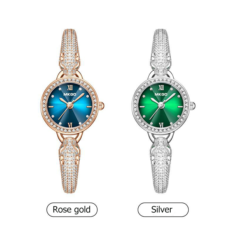 ساعة نسائية بتصميم رأس الفهد م - مراجعة Jewelry Watches Luxury وسعره