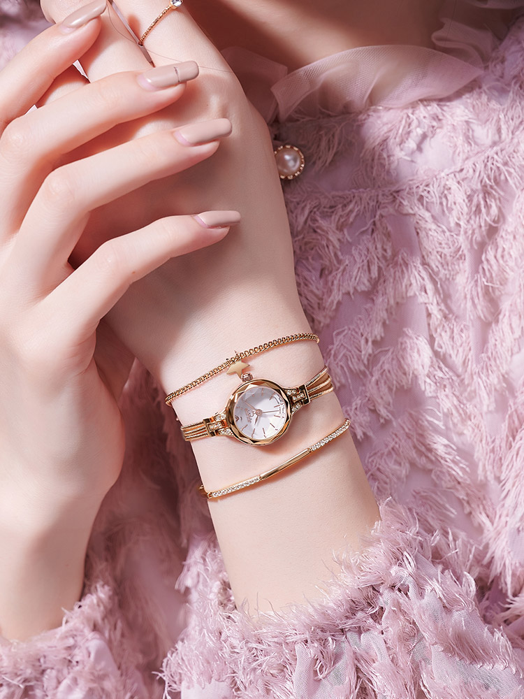 صغيرة 5 ألوان سوار ساعة مجوهرا - مراجعة Jewelry Watches Luxury وسعره