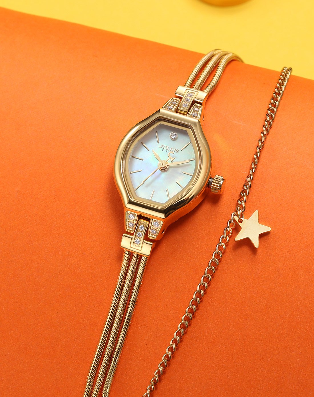 صغيرة 5 ألوان سوار ساعة مجوهرا - مراجعة Jewelry Watches Luxury وسعره