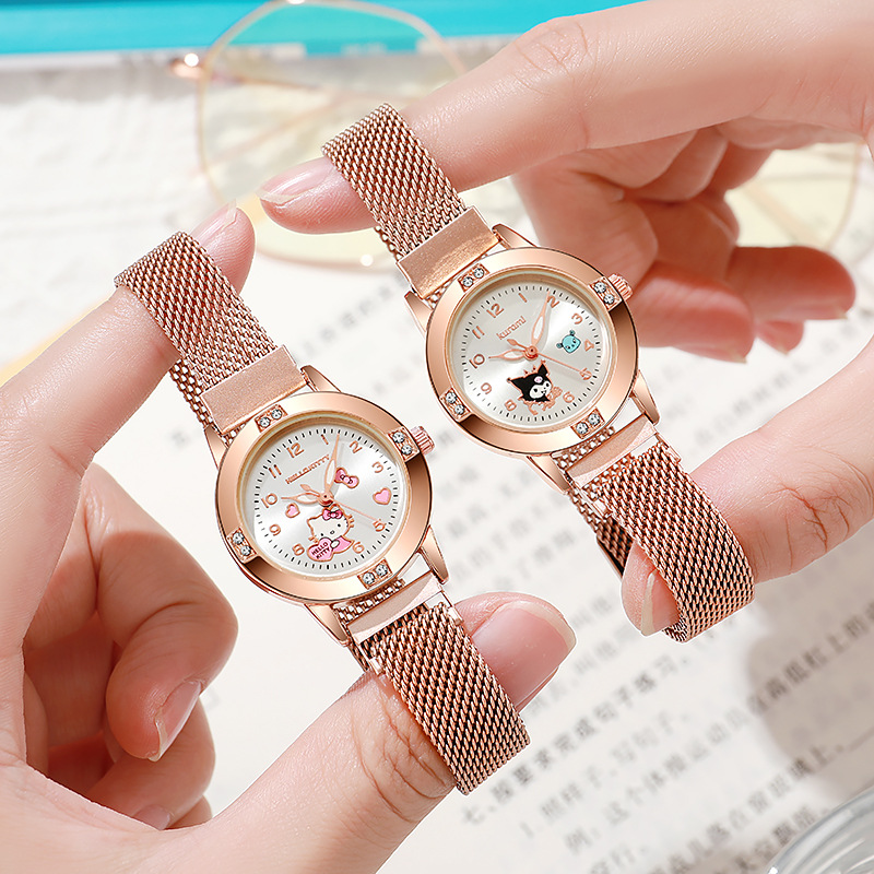الكرتون الماس غرزة الساعات الف - مراجعة Jewelry Watches For Kids وسعره