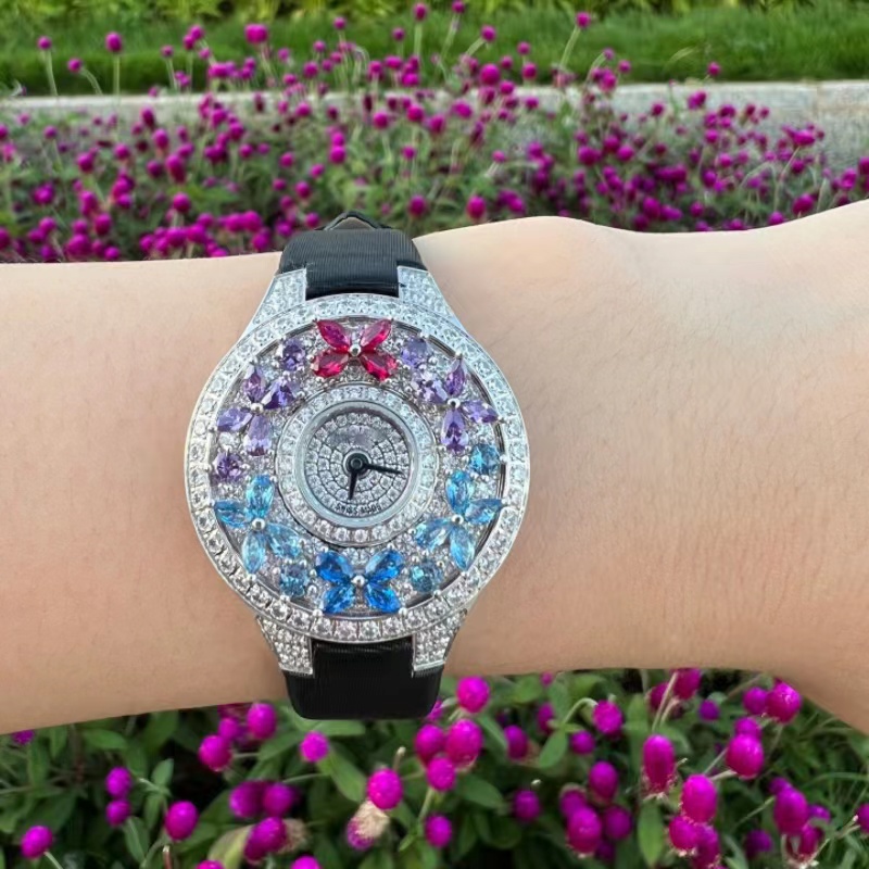 ساعة يد نسائية فاخرة وملونة، س - مراجعة Jewels In Quartz Watches وسعره
