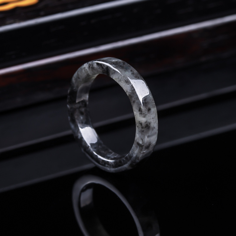 خاتم من اليشم الأسود البورمي ا - مراجعة Jewelry & Watches Sp Zo O وسعره